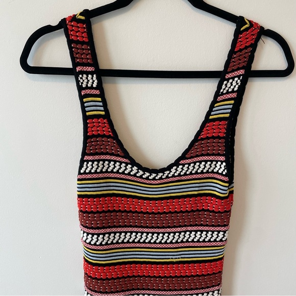 Ronny Kobo Striped Sleeveless Sweater Dress - Picture 8 of 8